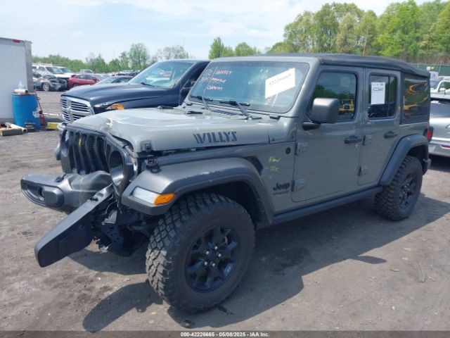 2021 JEEP WRANGLER UNLIMITED 1C4HJXDNXMW815548 Photo 1