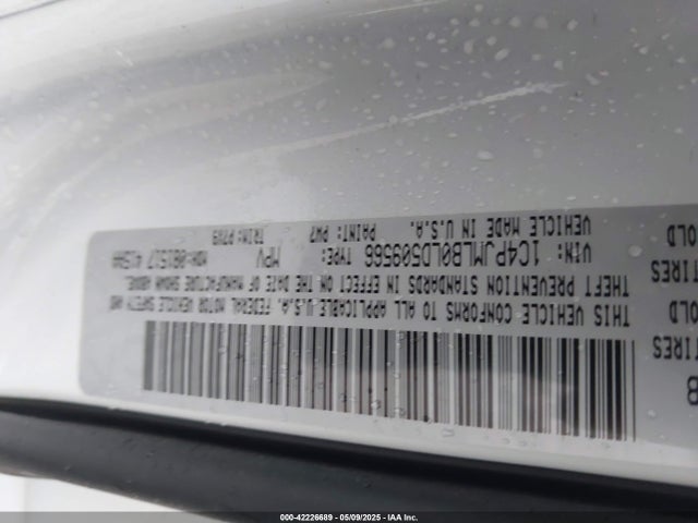 1C4PJMLB0LD509566 Jeep Cherokee Latitude Plus 4x4