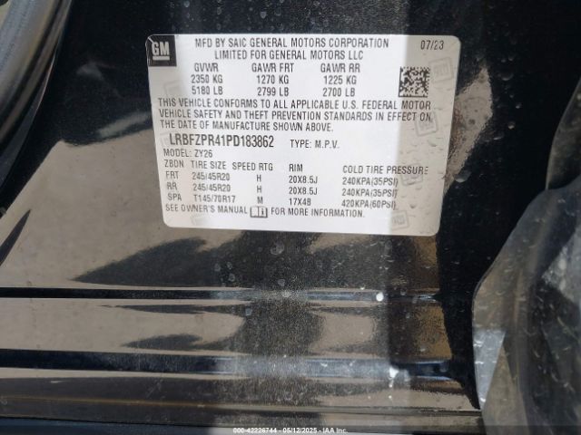 2023 BUICK ENVISION LRBFZPR41PD183862 Photo 8