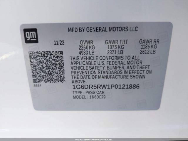 1G6DR5RW1P0121886 Cadillac Ct5-v V-series