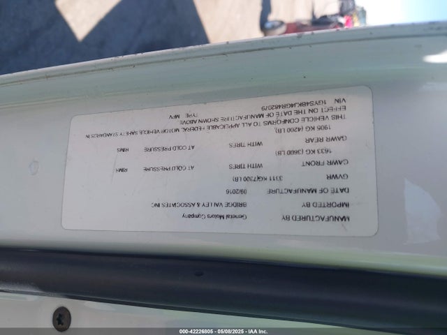 2016 CADILLAC ESCALADE 1GYS4BKJ4GR482079 Photo 8