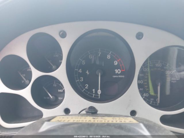 2001 FERRARI 360 ZFFYU51A410122794 Photo 6