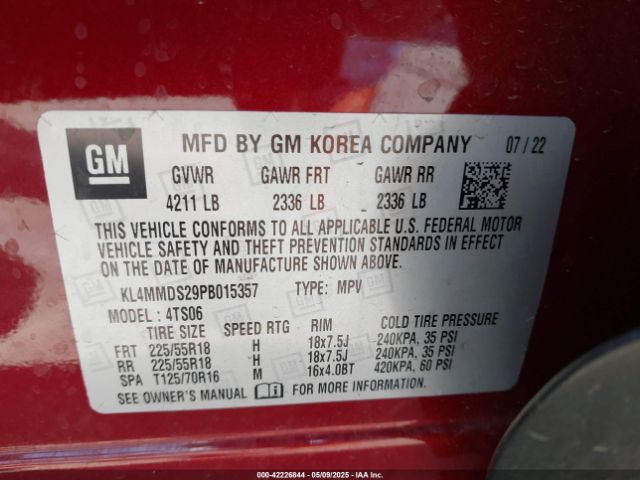 2023 BUICK ENCORE GX KL4MMDS29PB015357 Photo 8