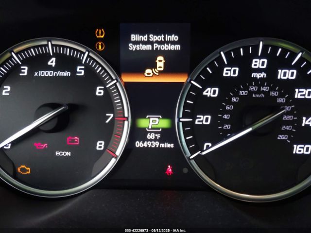 19UUB2F49KA008906 Acura Tlx Tech Pkg