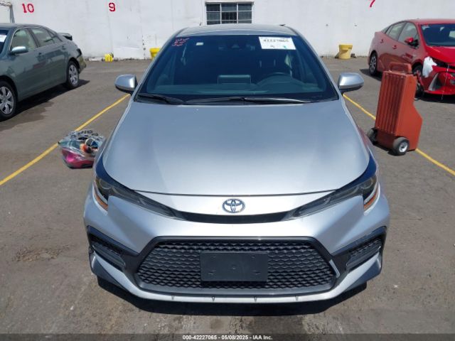 JTDS4RCE2LJ019317 Toyota COROLLA SE