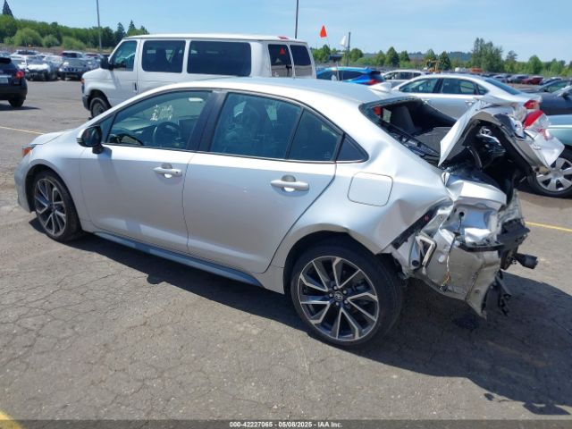 JTDS4RCE2LJ019317 Toyota COROLLA SE