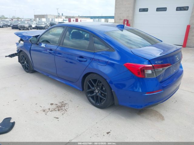 2022 HONDA CIVIC 2HGFE2F52NH584884 Photo 2