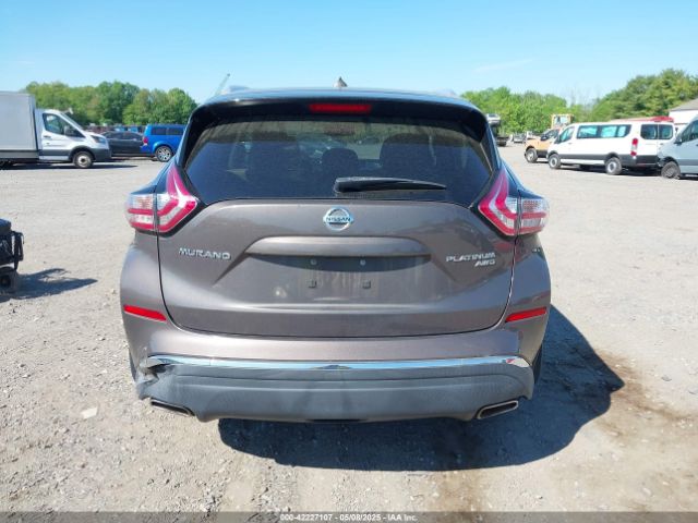 5N1AZ2MH7FN271151 Nissan Murano Platinum