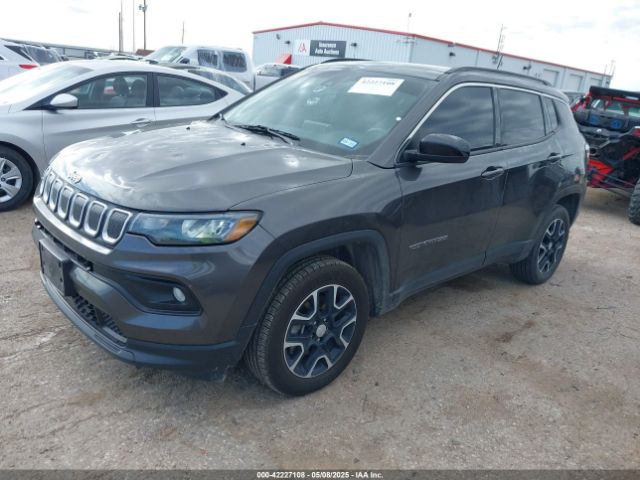 3C4NJDBB6NT120808 Jeep Compass Latitude 4x4
