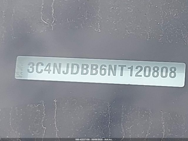 3C4NJDBB6NT120808 Jeep Compass Latitude 4x4