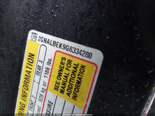 2GNALBEK9G6334280 Chevrolet EQUINOX LS