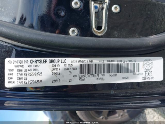 2014 RAM 1500 1C6RR7UT8ES289173 Photo 8