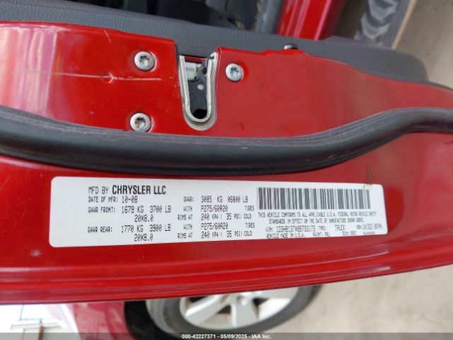 2009 DODGE RAM 1500 1D3HB13TX9S733173 Photo 8