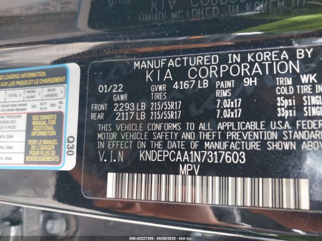 KNDEPCAA1N7317603 KIA Seltos Lx