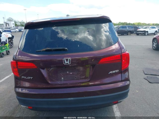 5FNYF6H36HB067976 Honda Pilot Ex