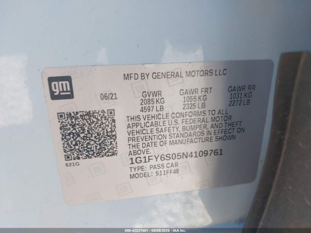 2022 CHEVROLET BOLT EUV 1G1FY6S05N4109761 Photo 8