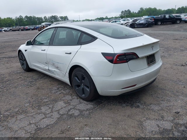 Tesla Model 3 Standard Range Plus Rear-wheel Drive 2021 5YJ3E1EA6MF854245 Image 3