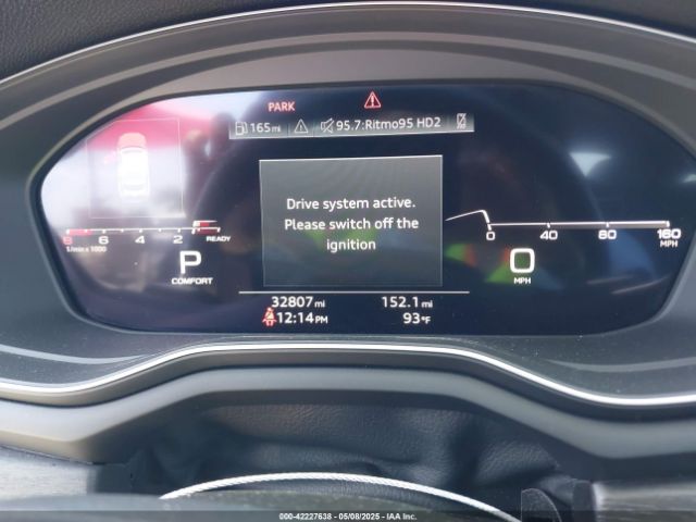 WAUFACF5XRA011152 Audi A5 Sportback Premium Plus 45 Tfsi Quattro S Tronic