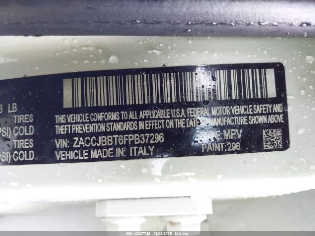 2015 JEEP RENEGADE ZACCJBBT6FPB37296 Photo 8