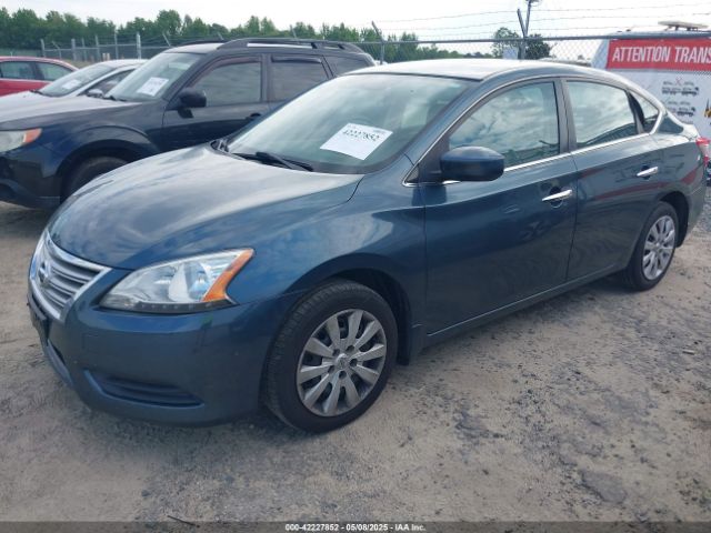 3N1AB7AP9FY296110 Nissan SENTRA SV
