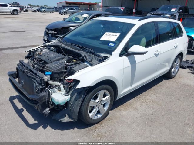 3VWD17AU1JM757882 Volkswagen Golf Sportwagen Tsi S/tsi Se