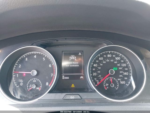 3VWD17AU1JM757882 Volkswagen Golf Sportwagen Tsi S/tsi Se
