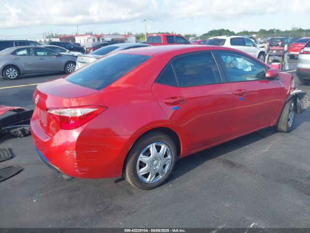 2T1BURHE1KC162813 Toyota COROLLA LE