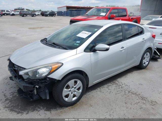 KNAFK4A61G5563728 KIA FORTE LX