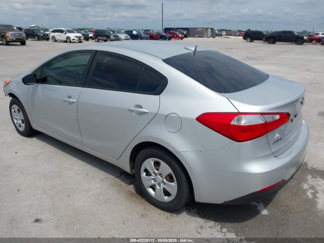 KNAFK4A61G5563728 KIA FORTE LX