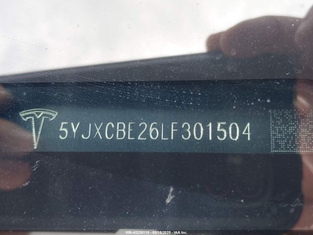 2020 TESLA MODEL X 5YJXCBE26LF301504 Photo 8