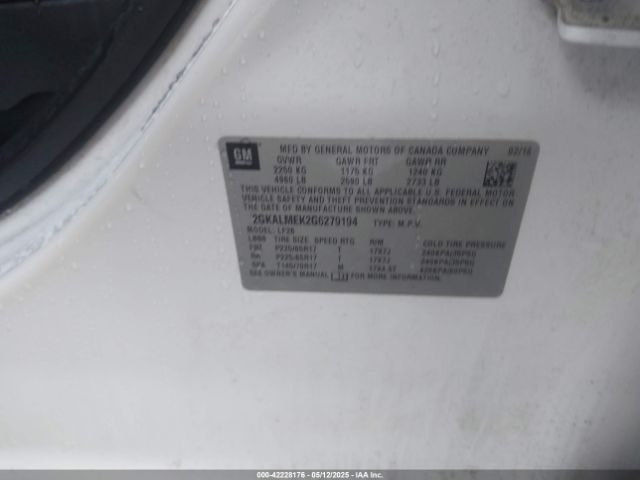 2GKALMEK2G6279194 GMC Terrain Sle-1