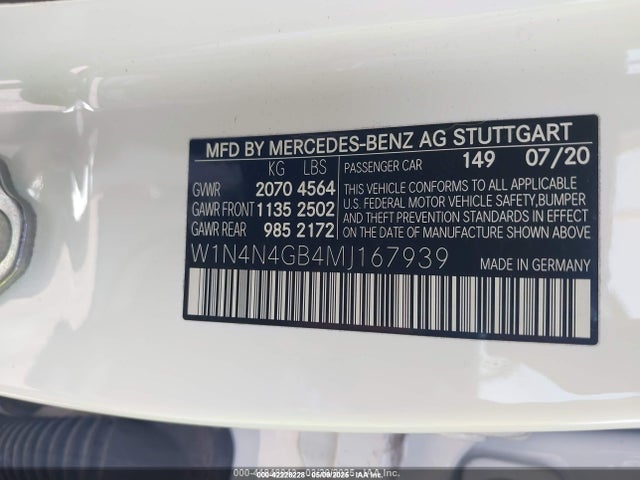 2021 MERCEDES-BENZ GLA 250 W1N4N4GB4MJ167939 Photo 8