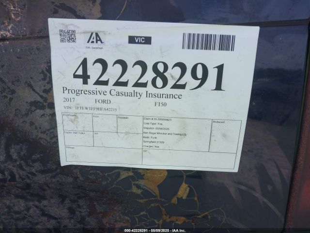 1FTEW1EF9HFA42215 Ford F-150 Xlt