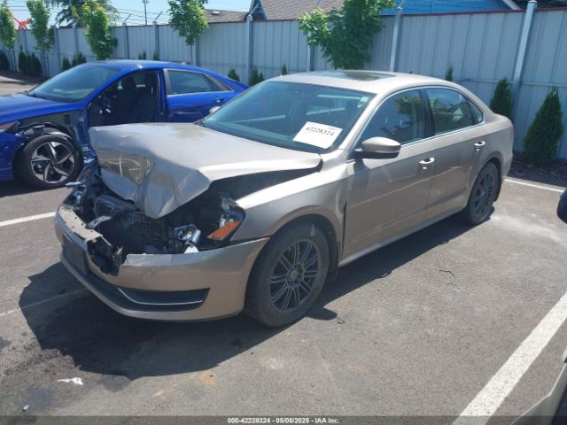 1VWBV7A39FC067485 Volkswagen Passat 2.0l Tdi Se