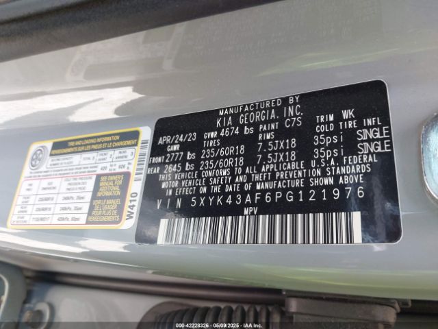 2023 KIA SPORTAGE 5XYK43AF6PG121976 Photo 8