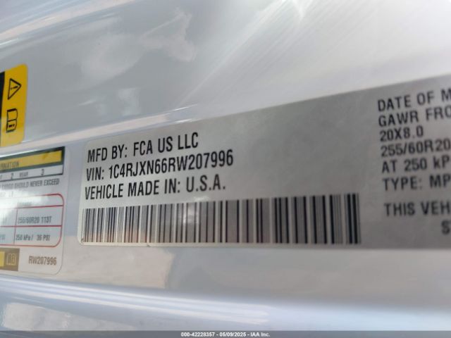 1C4RJXN66RW207996 Jeep Wrangler 4xe Sport S 4xe