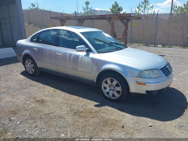 Auction sale of the 2003 Volkswagen Passat Glx, vin: WVWRH63B83P244796, lot number: 42228440