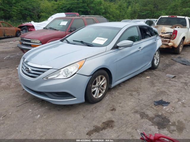 5NPEB4ACXEH886371 Hyundai SONATA GLS