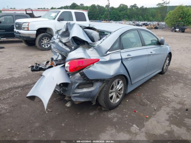 5NPEB4ACXEH886371 Hyundai SONATA GLS