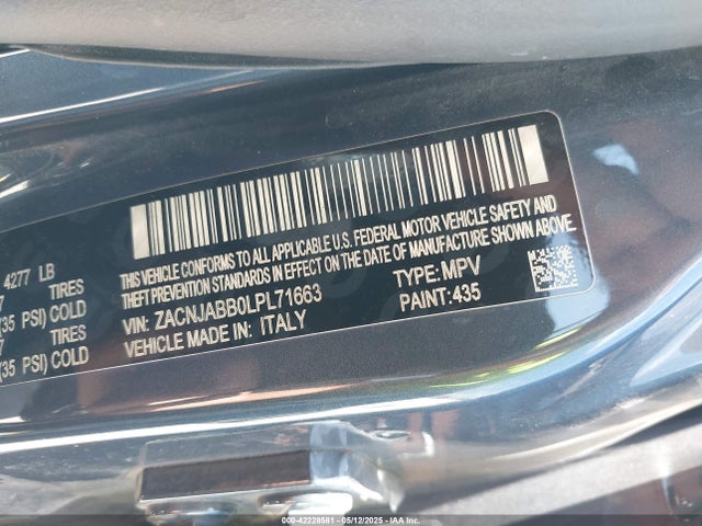 ZACNJABB0LPL71663 Jeep 2020