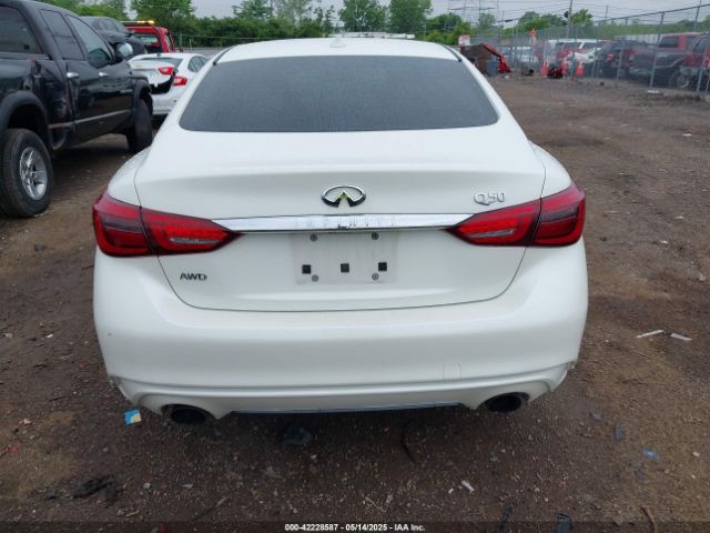 JN1EV7AR3JM445195 Infiniti Q50 3.0t Luxe