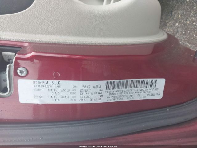 2C4RDGCG9LR161373 Dodge Grand Caravan Sxt