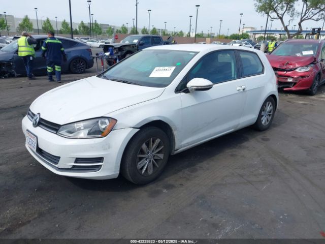 3VW817AU1FM023073 Volkswagen Golf Tsi S 2-door