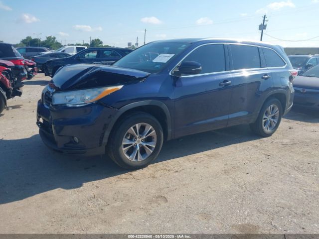 5TDKKRFH4ES018154 Toyota Highlander Xle V6
