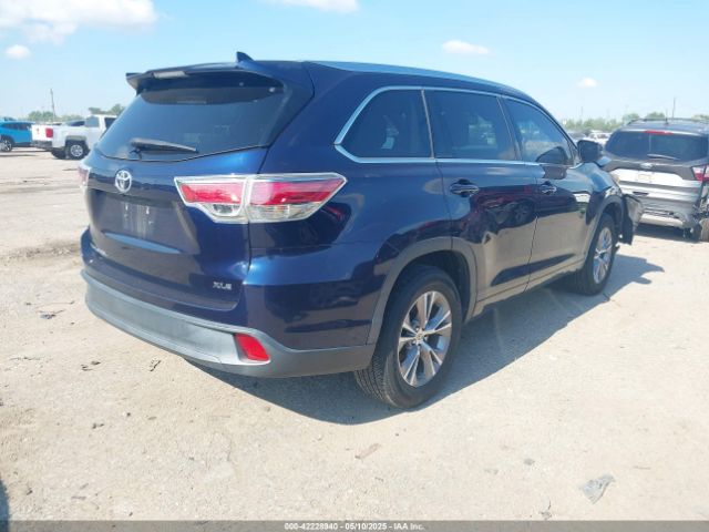5TDKKRFH4ES018154 Toyota Highlander Xle V6