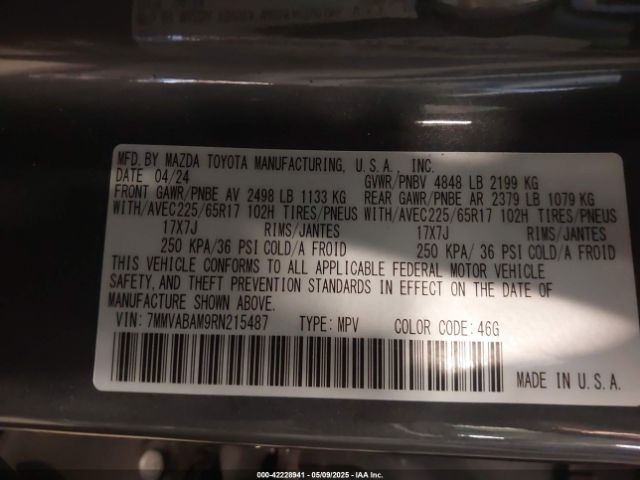 7MMVABAM9RN215487 Mazda py