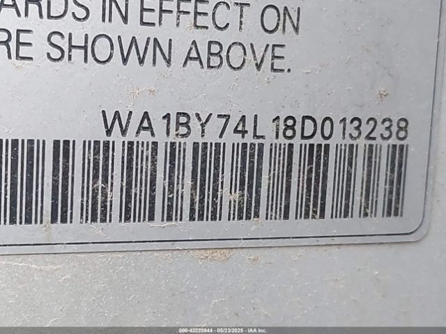 2008 AUDI Q7 WA1BY74L18D013238 Photo 8
