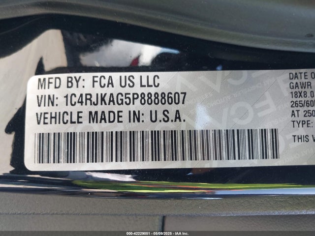 1C4RJKAG5P8888607 Jeep 2023