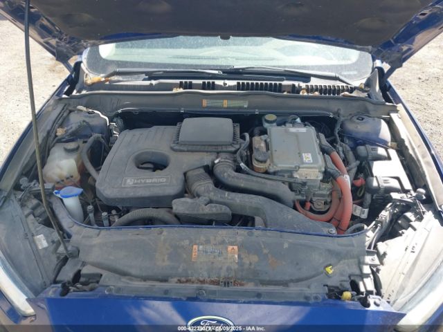 3FA6P0LUXER220053 Ford Fusion Hybrid Se