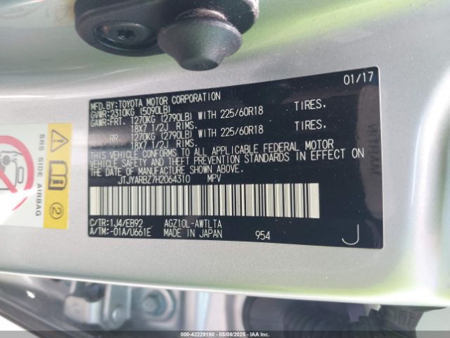 JTJYARBZ7H2064310 Lexus Nx 200t F Sport
